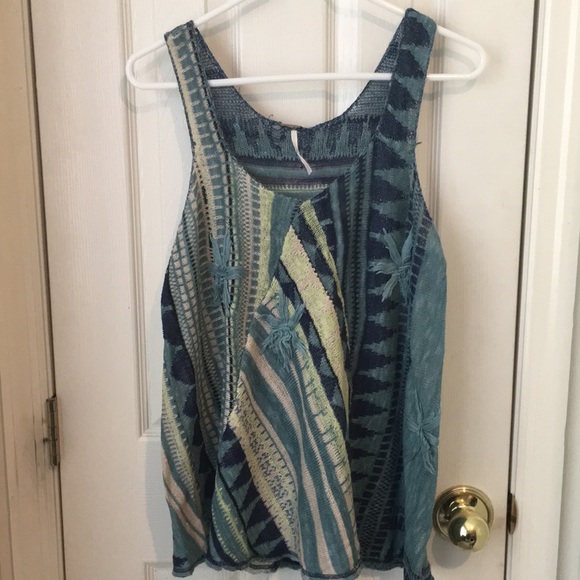 NWT Free People Top Sleeveless Size L - Picture 4 of 8